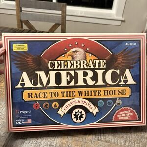 PragerU: Celebrate America - Race to the White House Board Game, USA Trivia Game